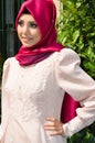 Muslim young woman