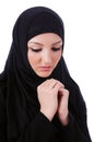 Muslim young woman wearing hijab Royalty Free Stock Photo