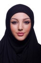 Muslim young woman wearing hijab Royalty Free Stock Photo