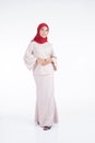 Muslimah fashion portrait concept