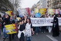 Muslims Demonstrating Against Islamophobie Royalty Free Stock Photo