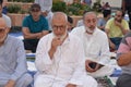 Muslims in Egypt perform Eid Al Adha religious rituals in the open air space near the mosque, Islamic