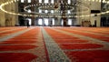 Muslims in mosque for salah