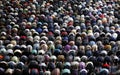 Muslims praying Royalty Free Stock Photo