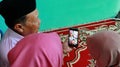 Muslims stay in touch with their siblings, using video calls, because of the Corona pendemic