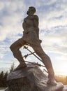 Mussa jalil statue in kremlin,kazan,russian federation Royalty Free Stock Photo