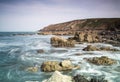 Mussel point near the Carracks Zennor Royalty Free Stock Photo