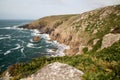 Mussel point near the Carracks Zennor Royalty Free Stock Photo