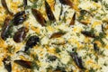 Mussels and rice ,alternative Paella Royalty Free Stock Photo