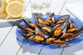 mussels steamed