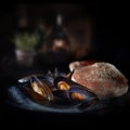 Mussels in White Wine Sauce