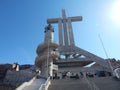Third Millennium Cross, Coquimbo, Chile Royalty Free Stock Photo