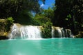 Blue Green Waters of Cambugahay Falls, Siquijor