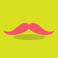 mustache pink 01
