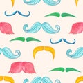 Mustache seamless