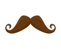 Mustache style hipster accessory