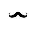 Mustaches design siluet