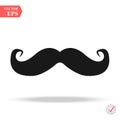 Mustaches icon. Italy mustache icon. Simple illustration of italy mustache icon for web