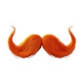 Mustachio on Transparent Background - Ai Generated Royalty Free Stock Photo