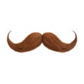Mustachio on Transparent Background - Ai Generated Royalty Free Stock Photo