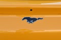Mustang logo of new model Ford Mustang Mach-E