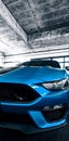 Mustang mach1 Blue