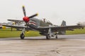 Mustang P51D `The Shark` Royalty Free Stock Photo