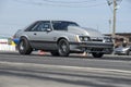 Mustang at the starting line