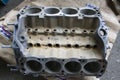 Mustang V8 engine block Royalty Free Stock Photo