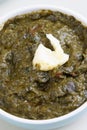 Mustard leaves subzi from punjab