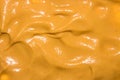 Mustard.The texture of the mustard. Royalty Free Stock Photo