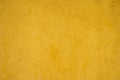 mustard yellow plaster wall texture background Royalty Free Stock Photo