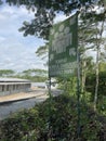 The Muster Point sign is a sign for gathering people in case of danger in a factory.