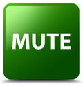 Mute green square button