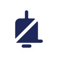 Mute notification sound black glyph ui icon