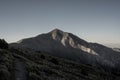 Muted Colors of Telescope Peak In Death Valley