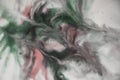 Muted Dreamy Christmas Color Swirling Abstract Background