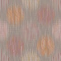 Muted marl ikat seamless pattern. Blended gradient dye texture fabric textile. Vector cotton melange earthy all over print. Space