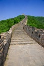 Mutianyu Great Wall in China Royalty Free Stock Photo