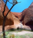 Mutitjulu Waterhole Uluru Royalty Free Stock Photo