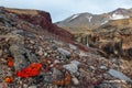 Mutnovskiy waterfall