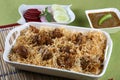 Mutton biryani Royalty Free Stock Photo