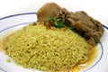 Mutton Briyani Royalty Free Stock Photo