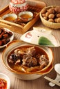Mutton hot pot. Royalty Free Stock Photo
