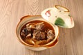 Mutton hot pot. Royalty Free Stock Photo