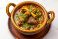 Mutton Rogan Josh Indian lamb masala served with classic Naan