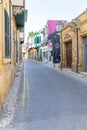 MUTU ASSIM EFENDI street in the capital of North Cyprus Lefkosia, September 2023.