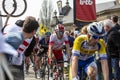The Cyclist Cyril Lemoine - Tour of Flanders 2019 Royalty Free Stock Photo
