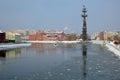 Monument In commemoration of the 300th anniversary of the Russian Navy in Moscow