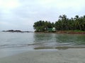 Muzhappilangad Drive-in Beach: Tropical Beauty in Kannur, Kerala Royalty Free Stock Photo